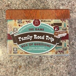 Family Road Trip box of questions game